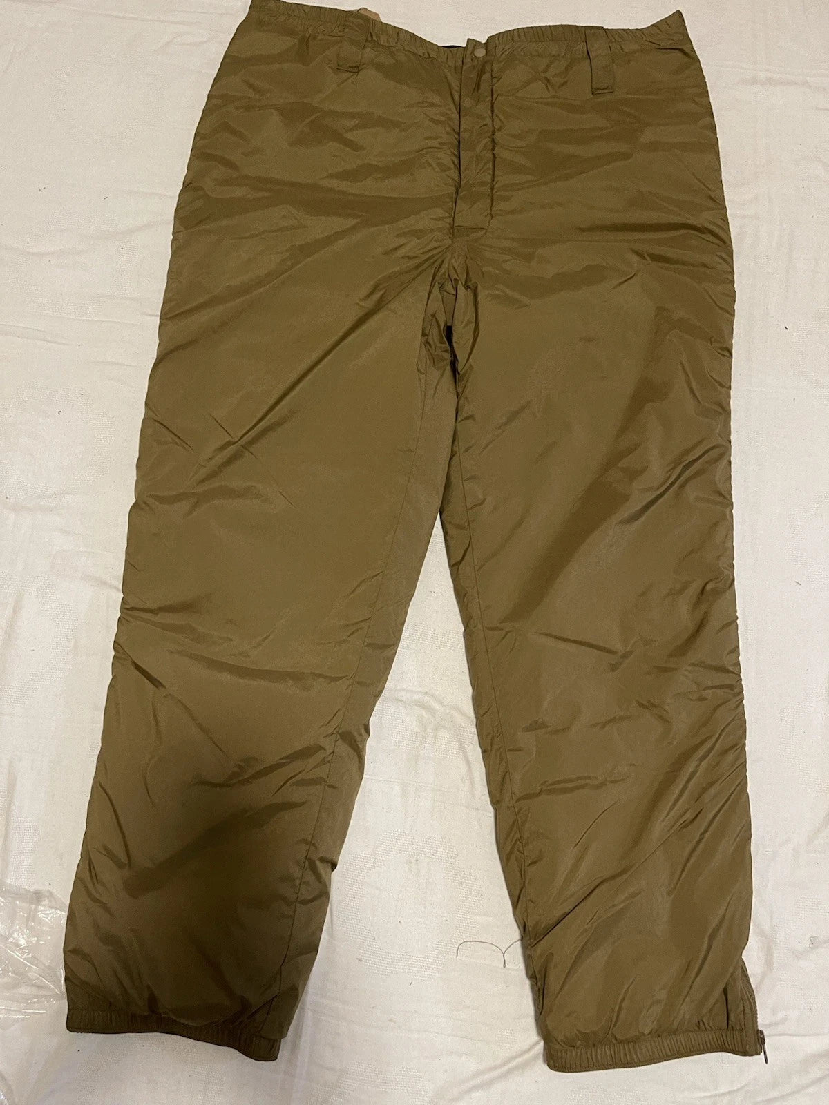 BEYOND XL Prima Loft Cold Weather Pants ECWCS Level 7 SOCOM L7 Coyote Tan - NWT - Image 1