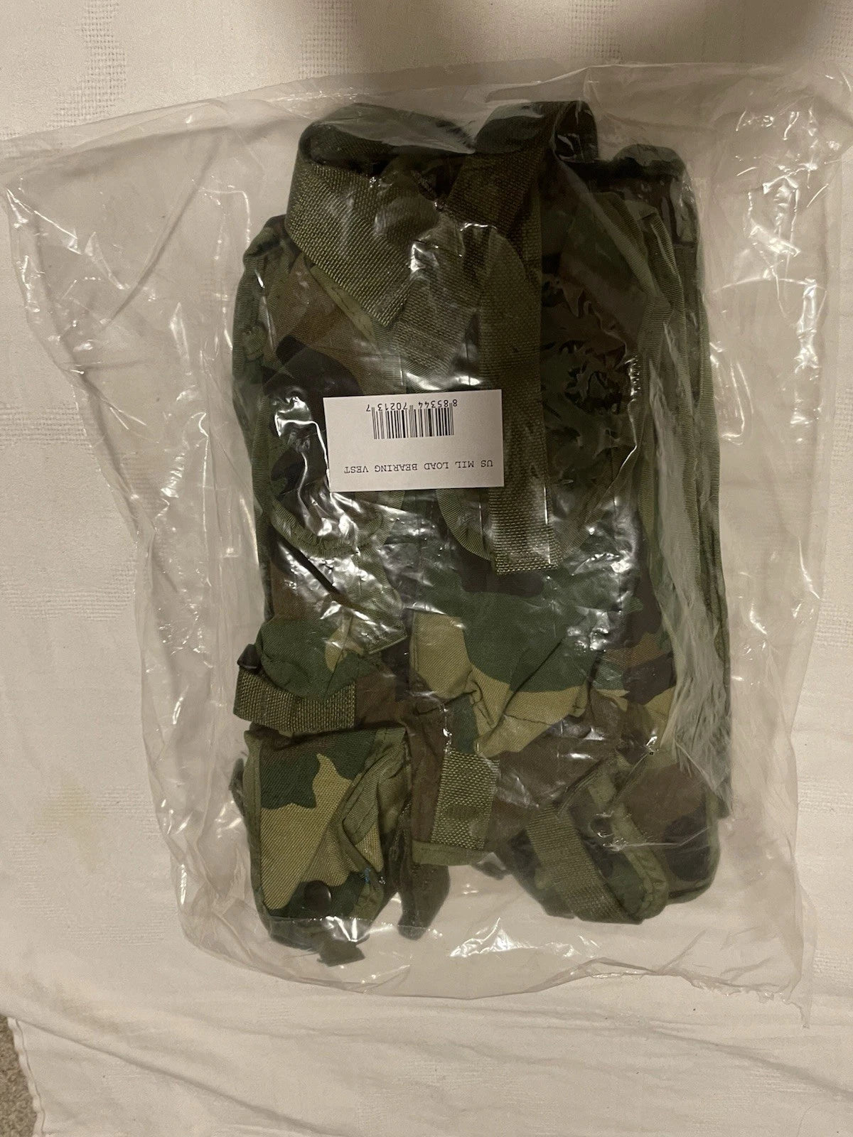 USGI Military Enhanced Tactical Load Bearing Vest Woodland 8415-01-296-8878 - Image 12