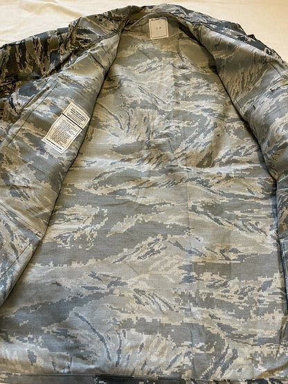 USAF AIRMAN'S BATTLE ENSEMBLE ABU TIGER STRIPE CAMO TOP NOMEX/ARAMID NEW LR - Image 6