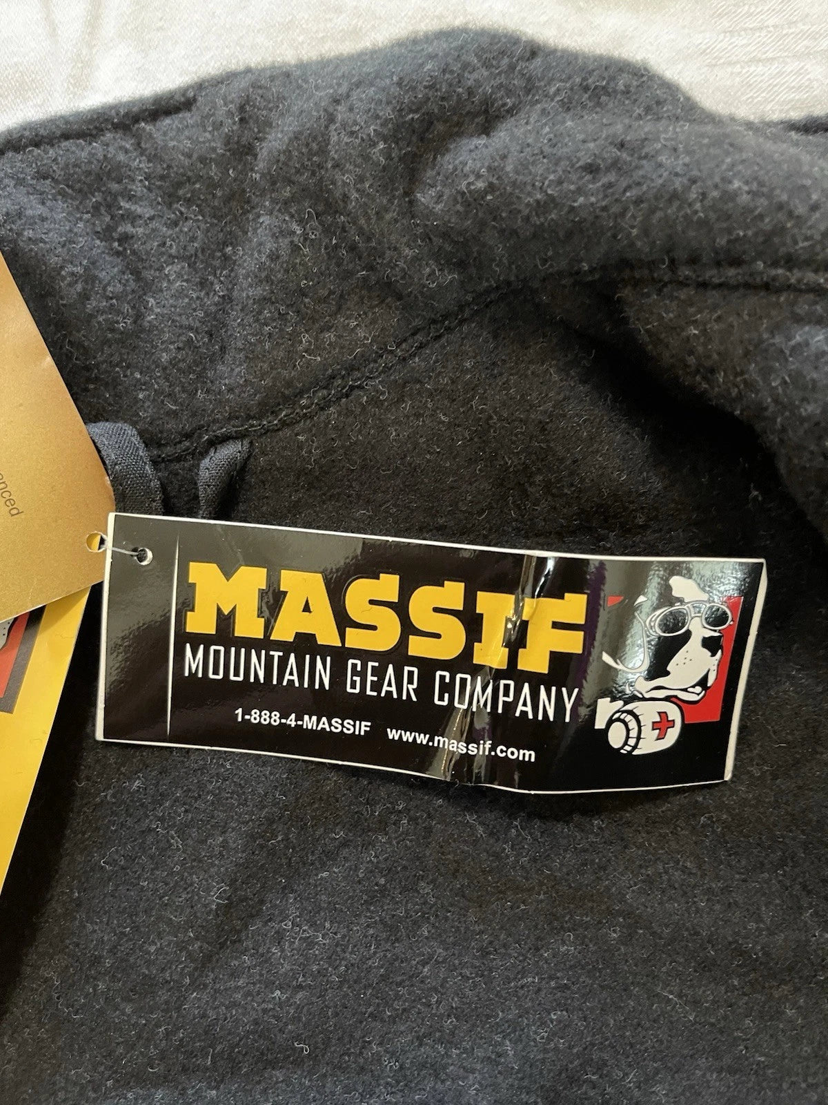 Massif Inferno XXL Fleece Black INFJK Nomex Cold Weather Jacket New W/ tag. - Image 14