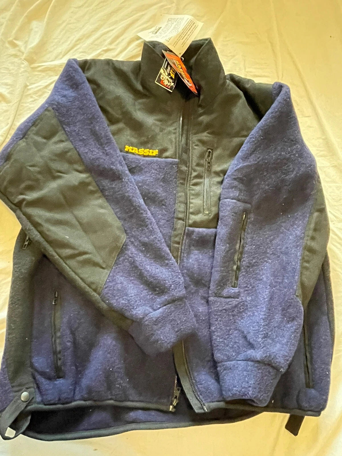 Massif Inferno XXL Fleece Blue Black INFJK Nomex Cold Weather Jacket New W/ tag. - Image 5