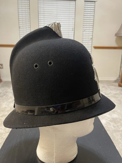 British Bobby  NORTHUMBRIA  Helmet Size 61/62 CM. X Large, 75/8" to 73/4 , Mint. - Image 5