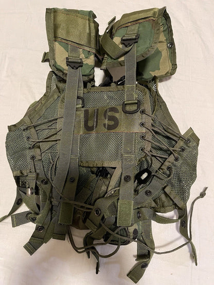 USGI Military Enhanced Tactical Load Bearing Vest Woodland 8415-01-296-8878 - Image 15