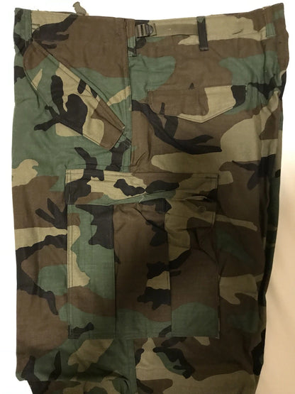 M65 Woodland Cold Weather Field Pants w Liner and Suspenders NOS USGI Med Reg - Image 2