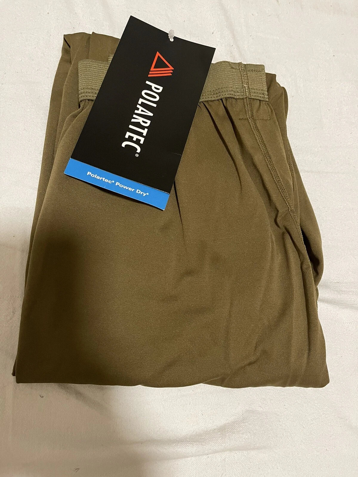 USMC Polartec Power Dry Silk Weight Coyote tan Cold weather Drawer Small. - Image 5
