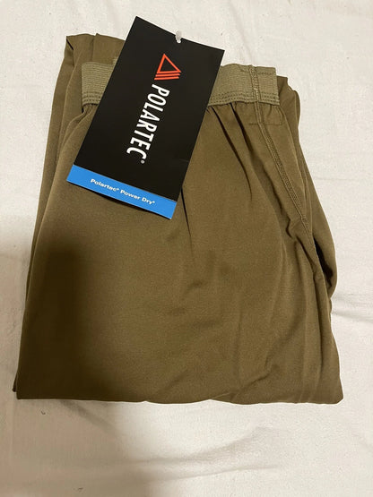 USMC Polartec Power Dry Silk Weight Coyote tan Cold weather Drawer Small. - Image 5