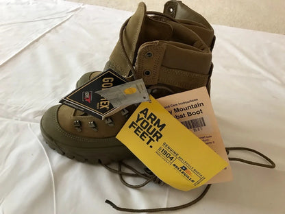 US Army Bellville Goretex Coyote Cold Weather Mountain Climber Boots New Size 5 - Image 4
