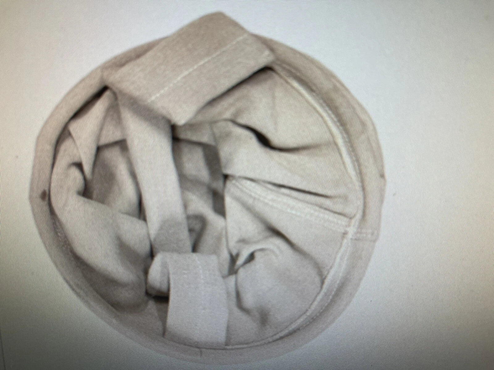 Genuine Vintage French Military Bag Tote Water Bucket Canvas Material - Image 11