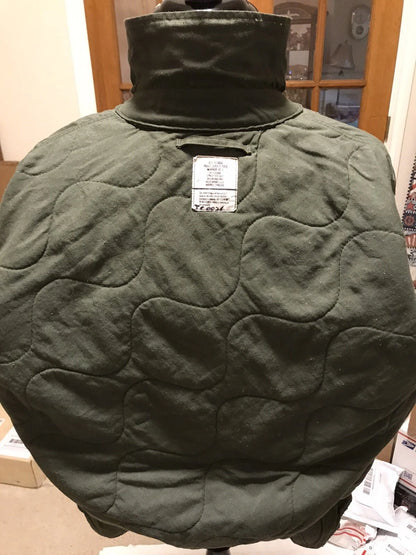 GENUINE US MILITARY ARMY /USAF 45P NOMEX FLYERS JACKET SAGE XL Dull Finish. - Image 2