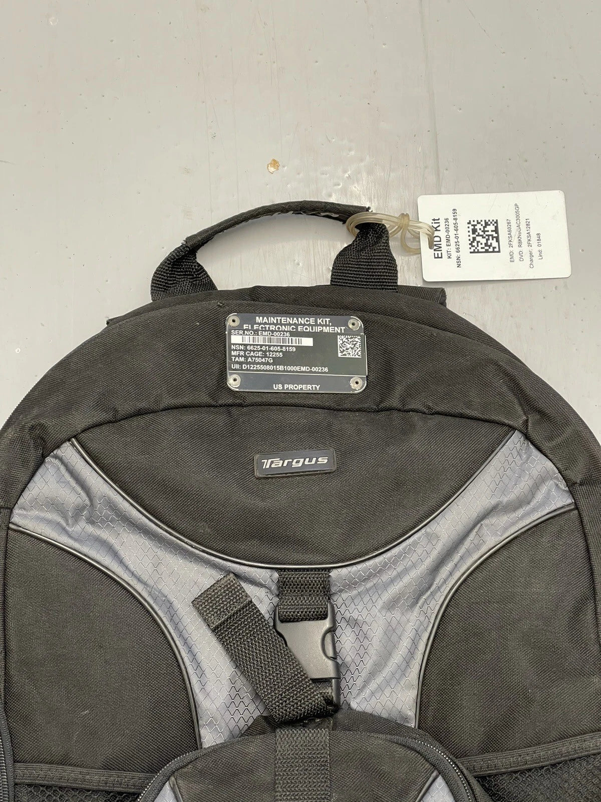 US Military Maintenance Kit, Electronic equipment back Pack. - Image 2
