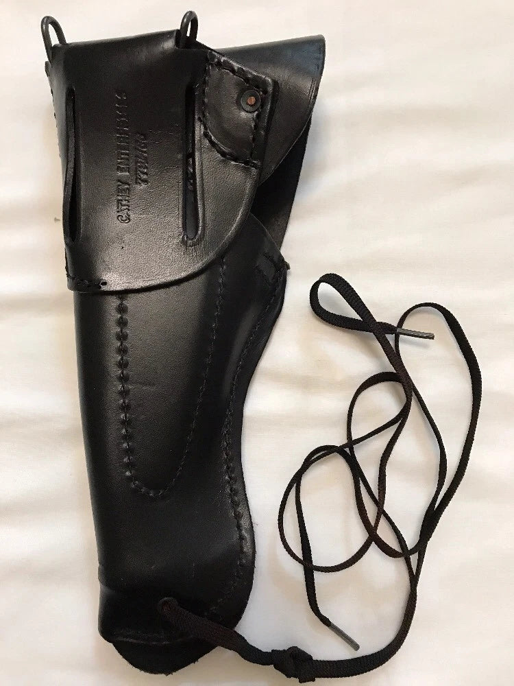 Genuine U.S. Military/ US  navy Vintage Collectible Leather Gun Holster New - Image 2