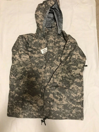 GENUINE US GI MILITARY ACU DIGITAL YNIVERSAL CAMO GORTEX PARKA JACKET ECWCS MR - Image 6