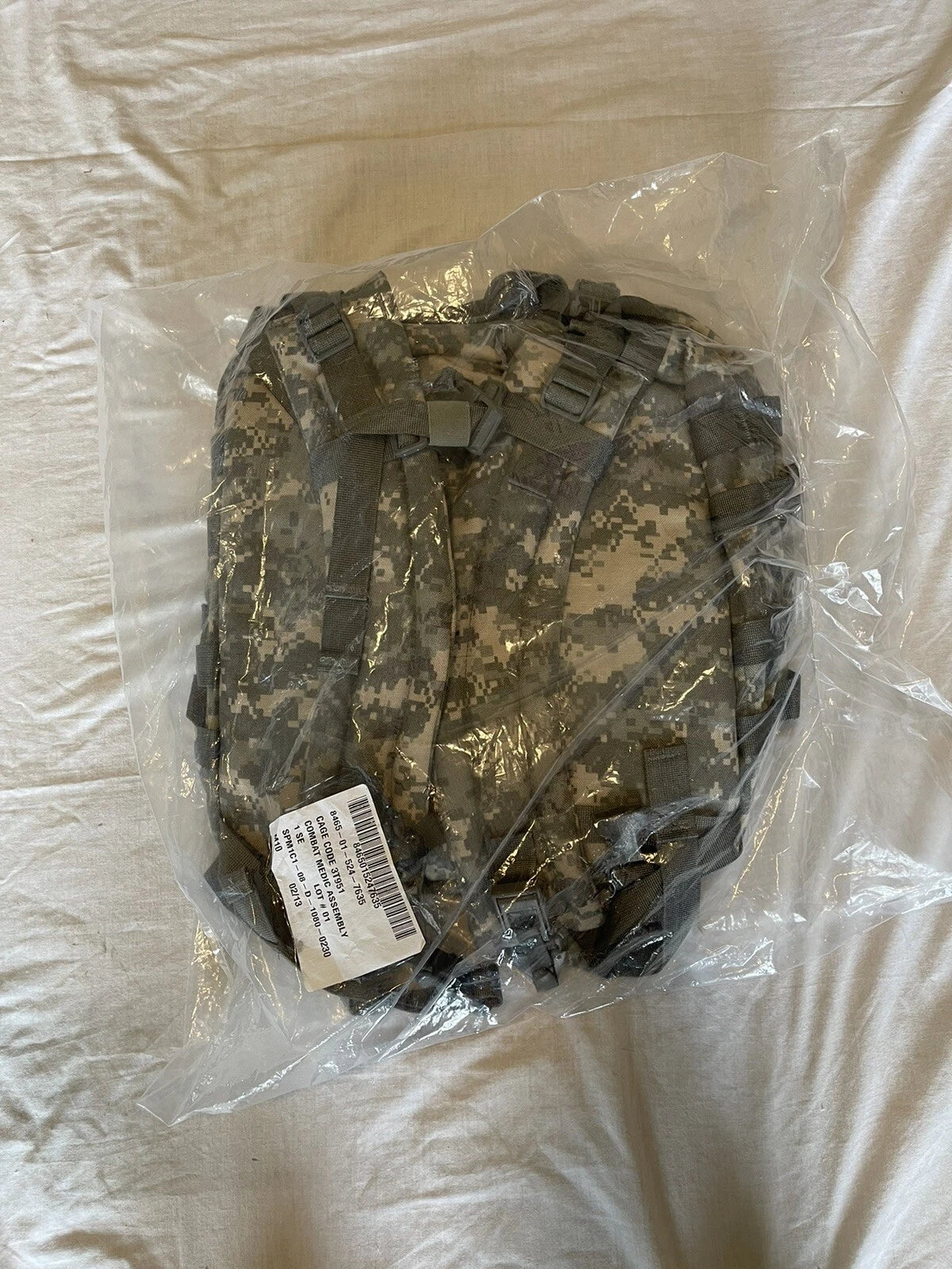 LARGE MOLLE II ACU Modular Medic Bag Backpack Complete Set NSN 8465-01-524-7635 - Image 2