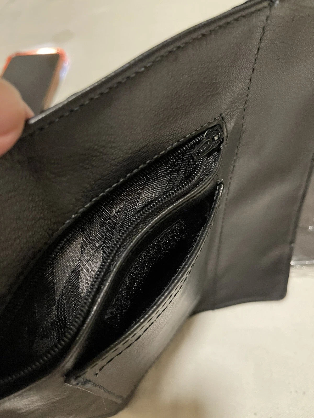 Ankle Wallet-Hidden Carry for Cash,Cr. Cards,ID, Keys - Soft Lamb Leather - Image 11