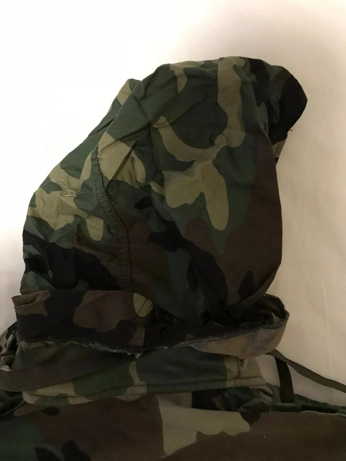 Genuine US Military Woodland Camoflauge M65 Field Jacket MXS Used Excellent - Image 9