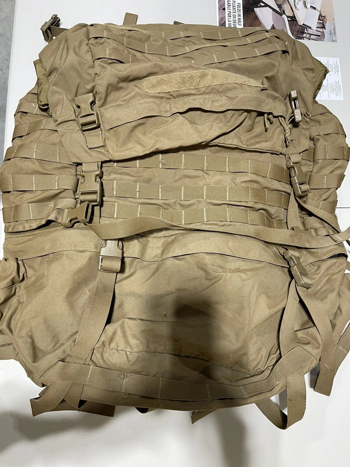 US MILITARY USMC FILBE RUCK SACK COMPLETE  very Good. - Image 5