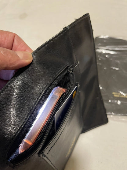Ankle Wallet-Hidden Carry for Cash,Cr. Cards,ID, Keys - Soft Lamb Leather - Image 12