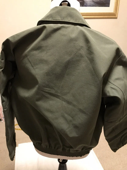 US MILITARY OUTERSHELL FIRE RESISTANCE GORTEX BREATHABLE FOUL WEATHER JACKET LR  - Image 3