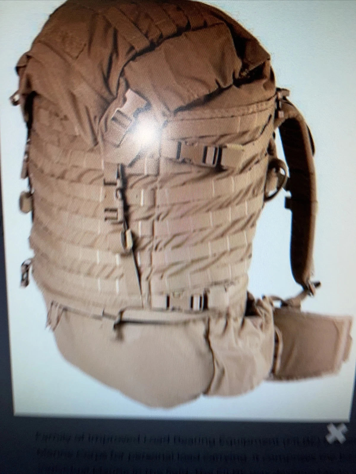 US MILITARY USMC FILBE RUCK SACK COMPLETE  very Good. - Image 1