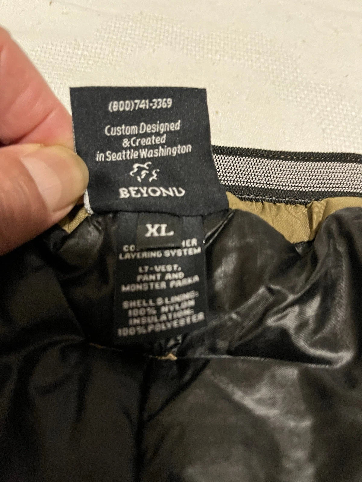 BEYOND XL Prima Loft Cold Weather Pants ECWCS Level 7 SOCOM L7 Coyote Tan - NWT - Image 3