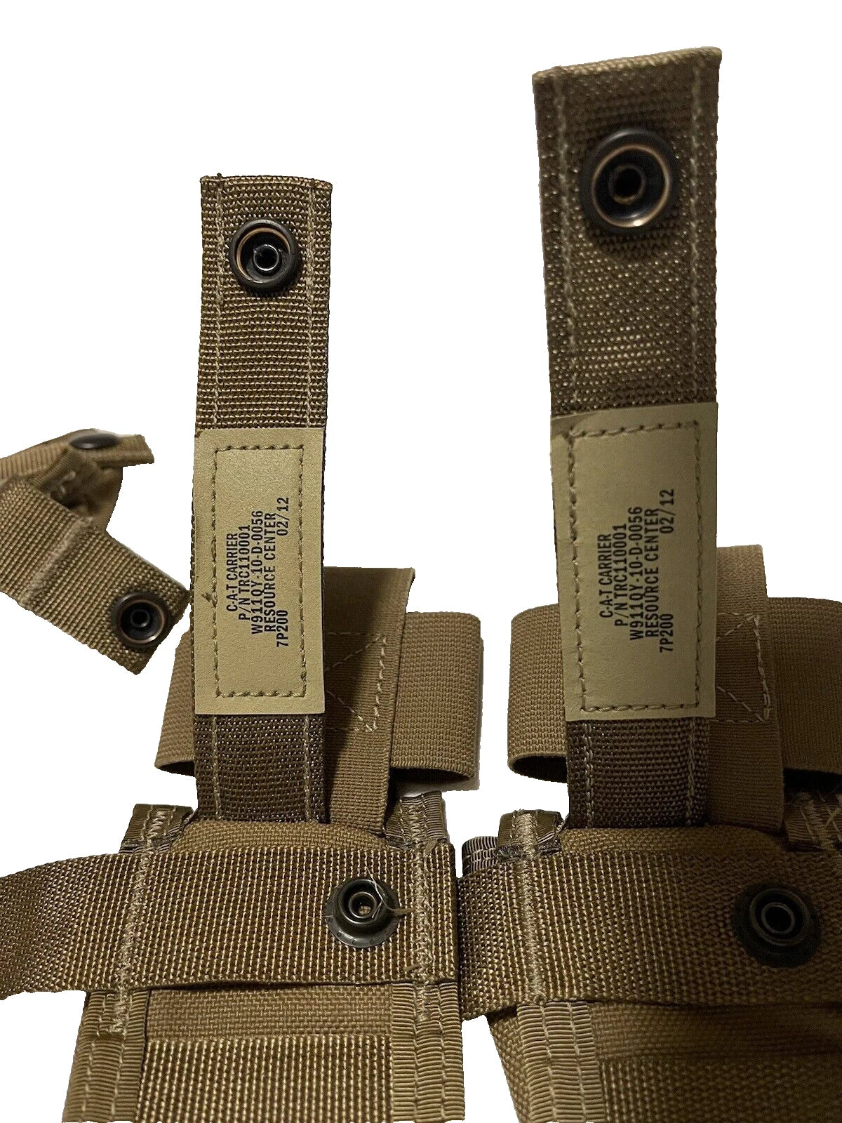 Lot of 5 Pc USMC Military  Tourniquet  MOLLE TQ CAT Pouch Coyote Brown NEW - Image 3
