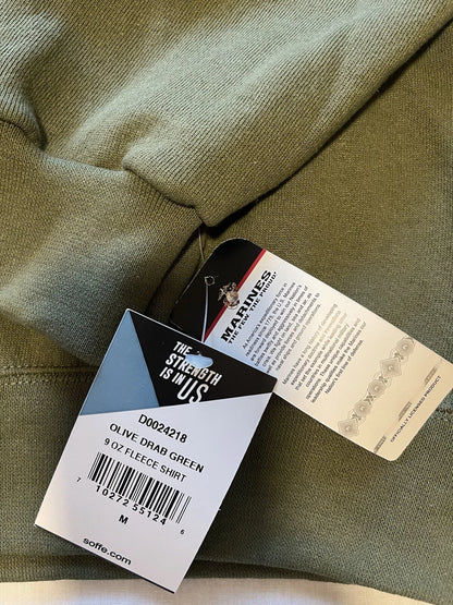 USMC PT Sweat Pant & Shirt Marine Corps Issue - Small GI OD Green - Made in USA - Image 12