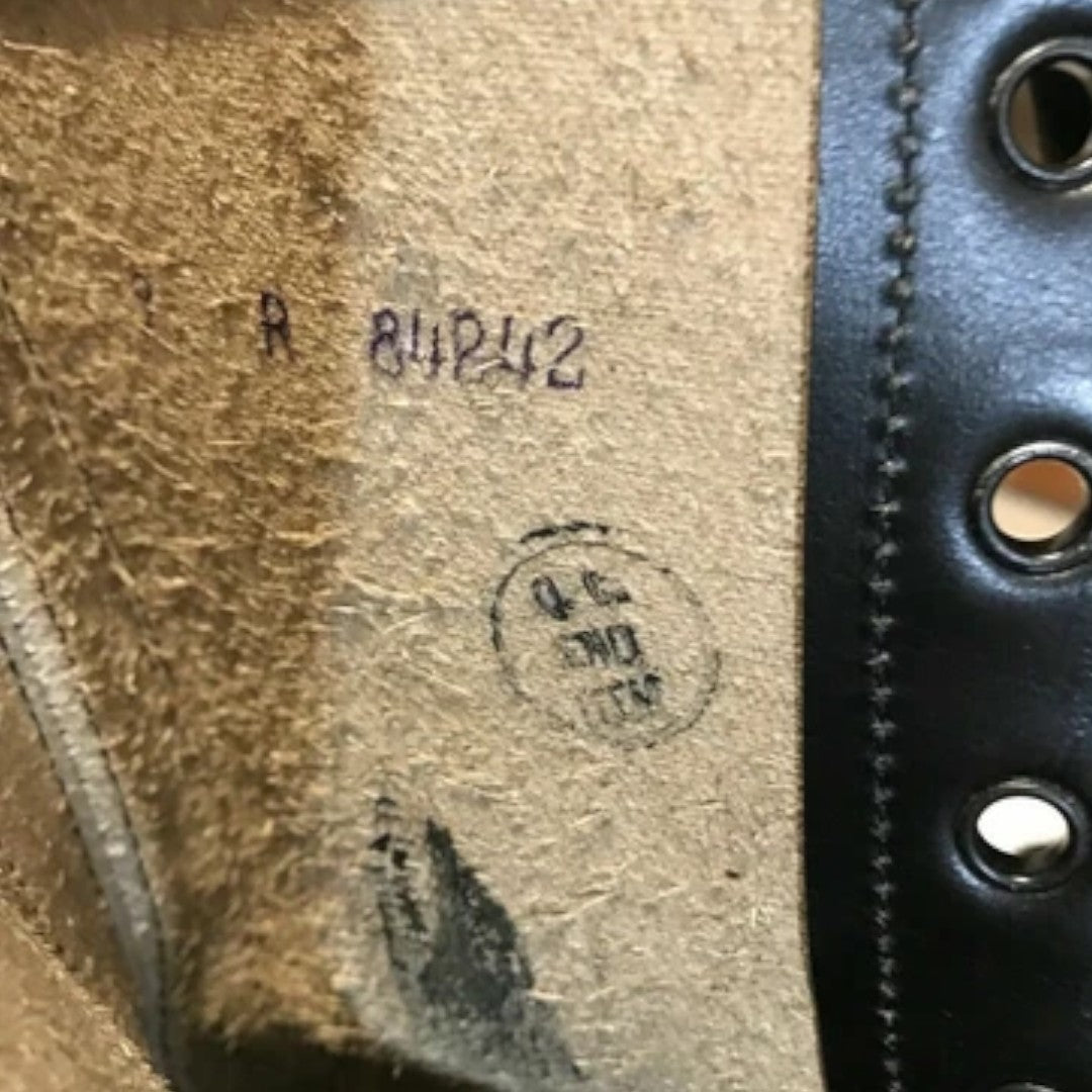 Genuine U.S. Military Vietnam Era All-Leather Combat Boots