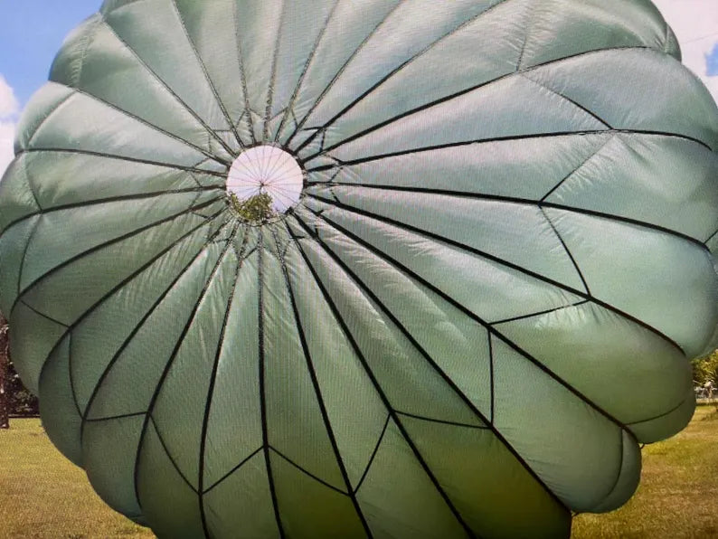 U.S. Military T-10 Personnel Parachute Canopy