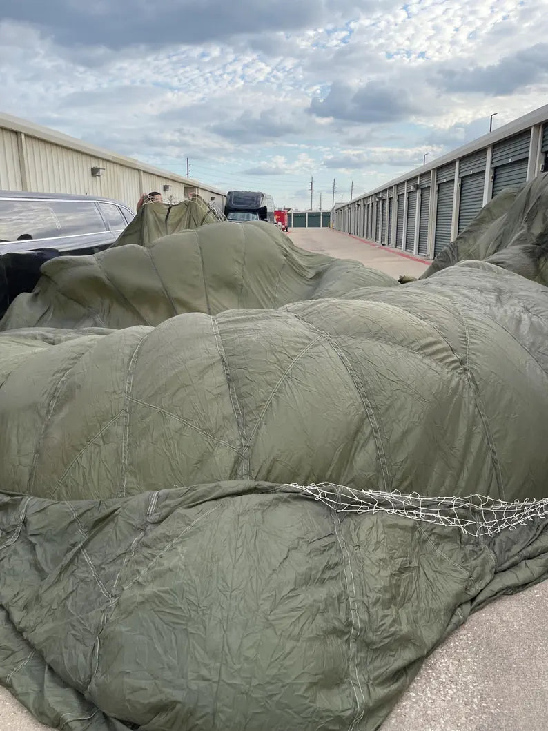U.S. Military T-10 Personnel Parachute Canopy