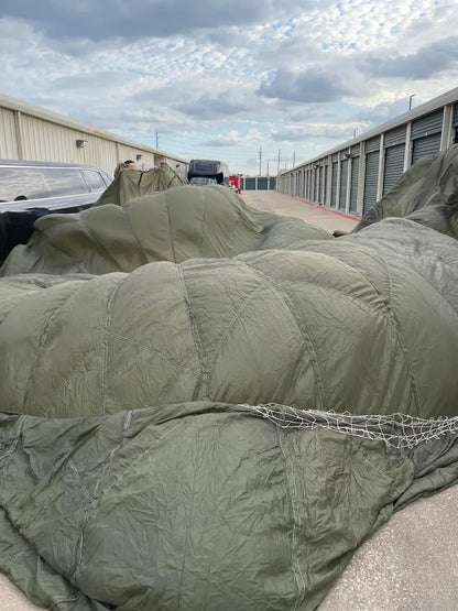 U.S. Military T-10 Personnel Parachute Canopy