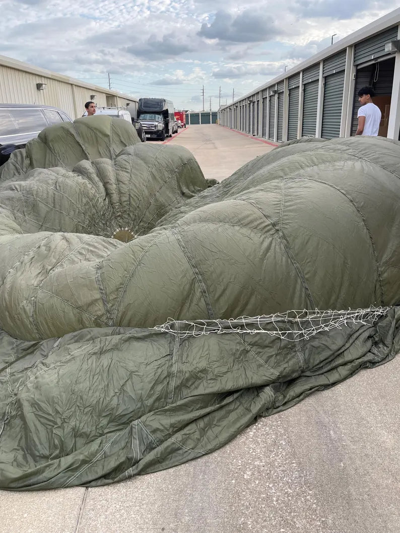 U.S. Military T-10 Personnel Parachute Canopy